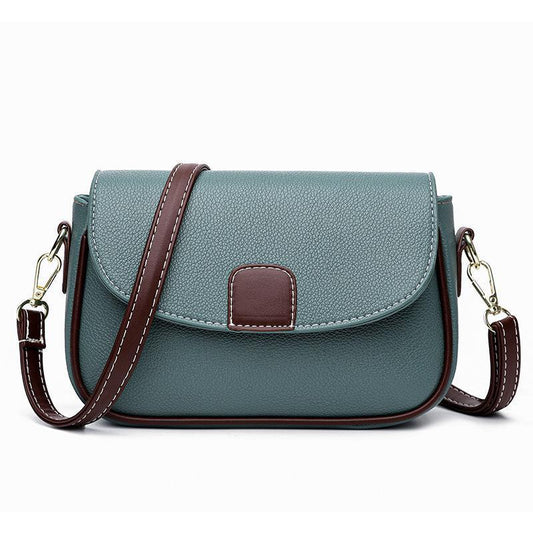 Versatile Women's Flap Shoulder Bag - Small Square Crossbody Style