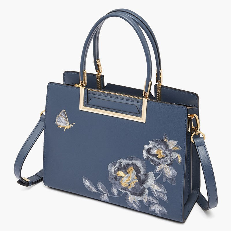 Women's Fashion Embroidered Crossbody Bag - Chic & Elegant Design